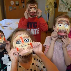 Maske iz prapovijesti u Muzeju krapinskih neandertalaca 7