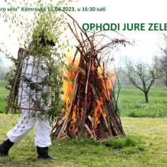 ”Ophodi Jure zelenog” održani uz otvorenje izložbe „Križevi krajputaši i kapelice poklonici Kumrovca i okolice” 1