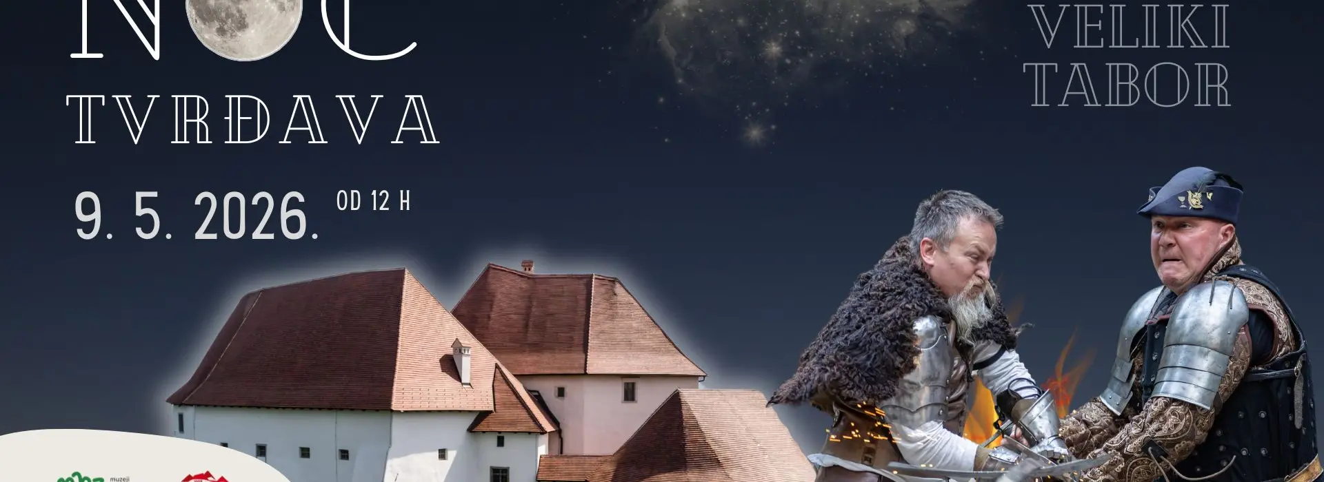Noć tvrđava u Velikom Taboru donosi spektakl uz viteške borbe, vatru i legende