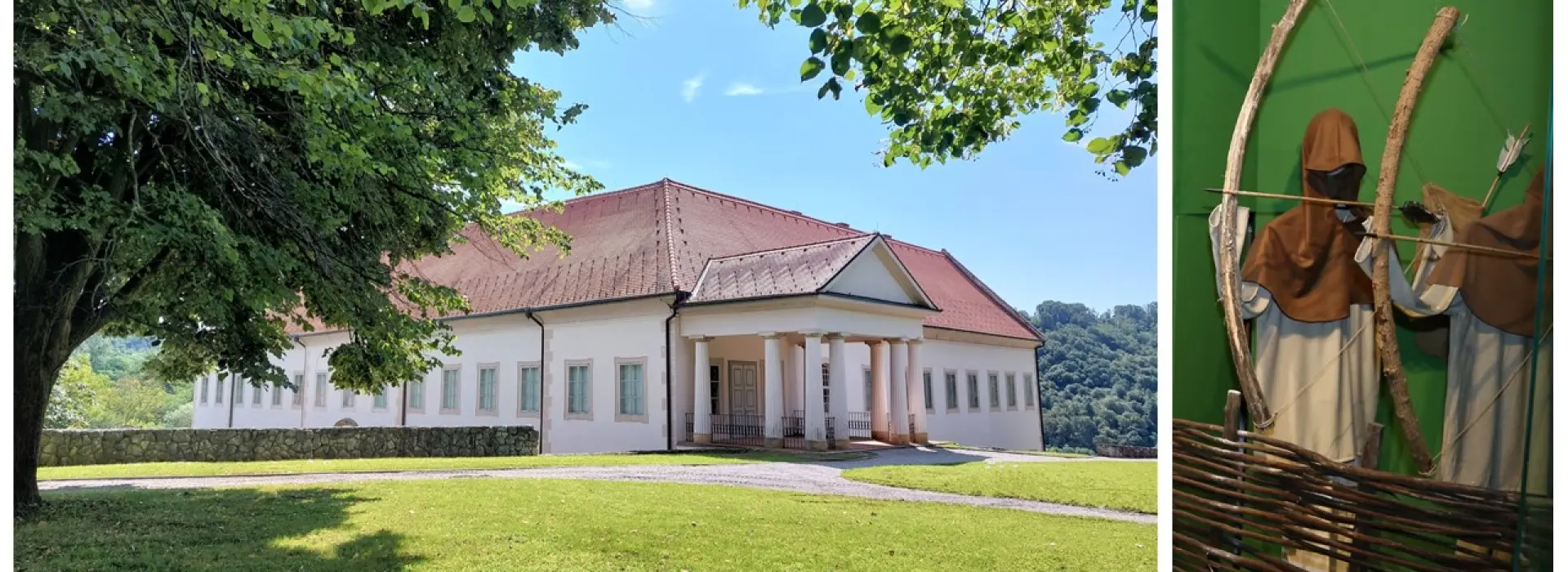 Notice about the closure of the Peasants' Revolt Museum in Gornja Stubica