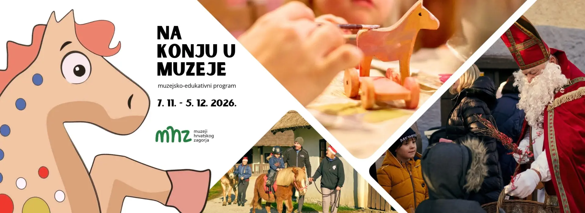 Pet godina, pet muzeja, pet radionica – ponovno krećemo ”Na konju u Muzeje”