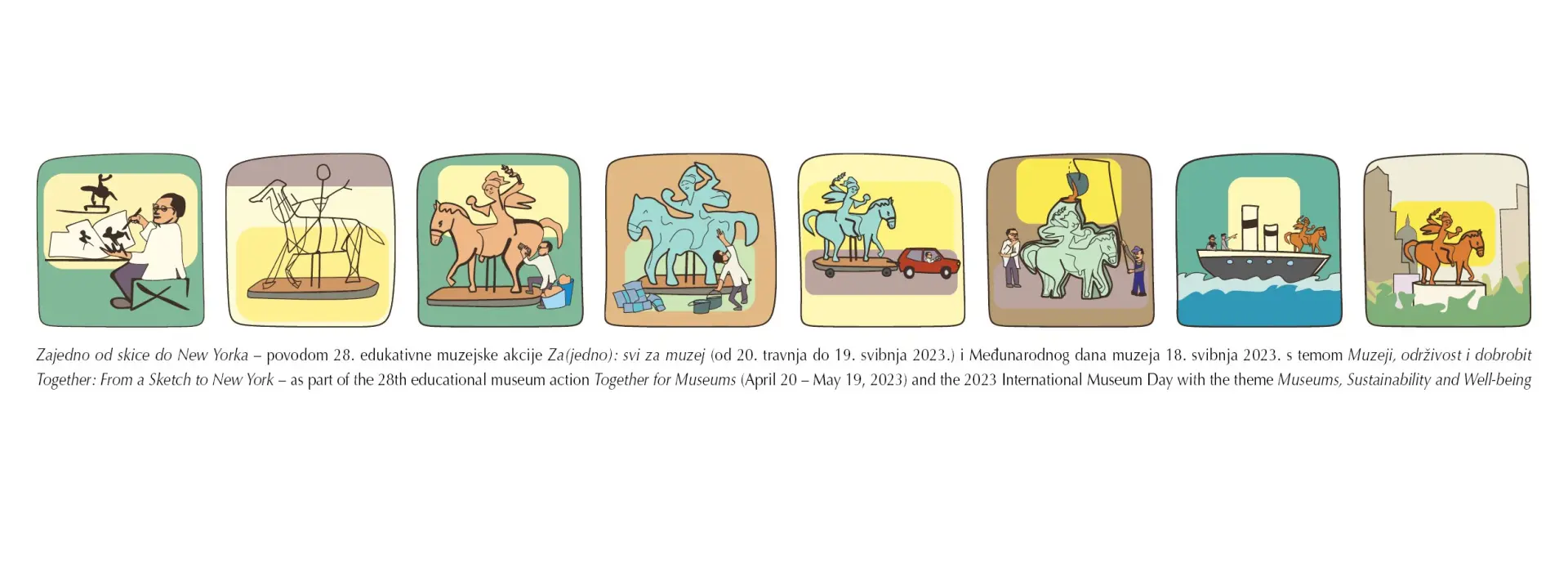 Zajedno od skice do New Yorka