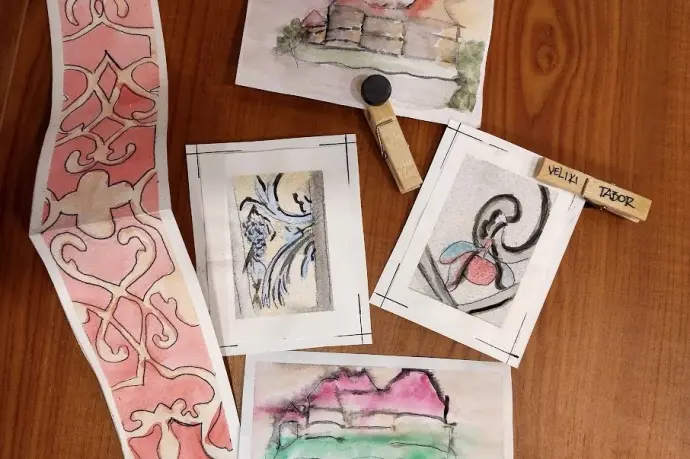 Wall paintings of Veliki Tabor as the theme of the Winter Workshops